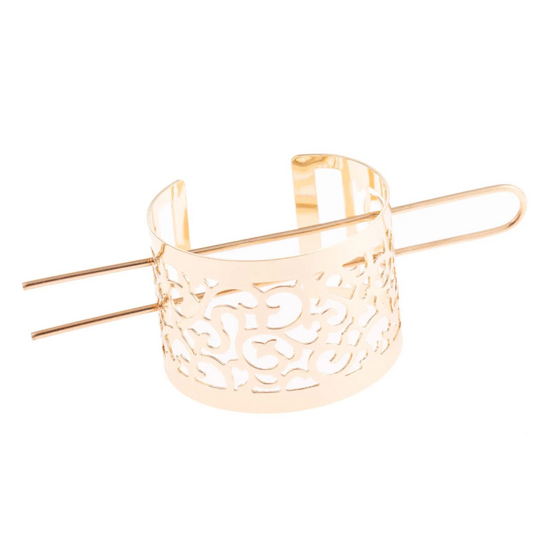 Matu kociņi Spalvu bulciņa aproču lapa matu sprādzes komplekts sievietēm unikāli kāzu matu aksesuāri sievietēm Retro matu sprādzes Cage Femme rotaslietas