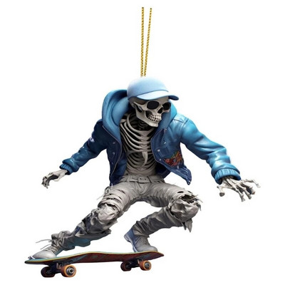 Lahedad luukere kujukesed Halloweeni Skuli ripatsiga autodekoratsioon Lahe Skuli kuju suur palli kaunistused lagi