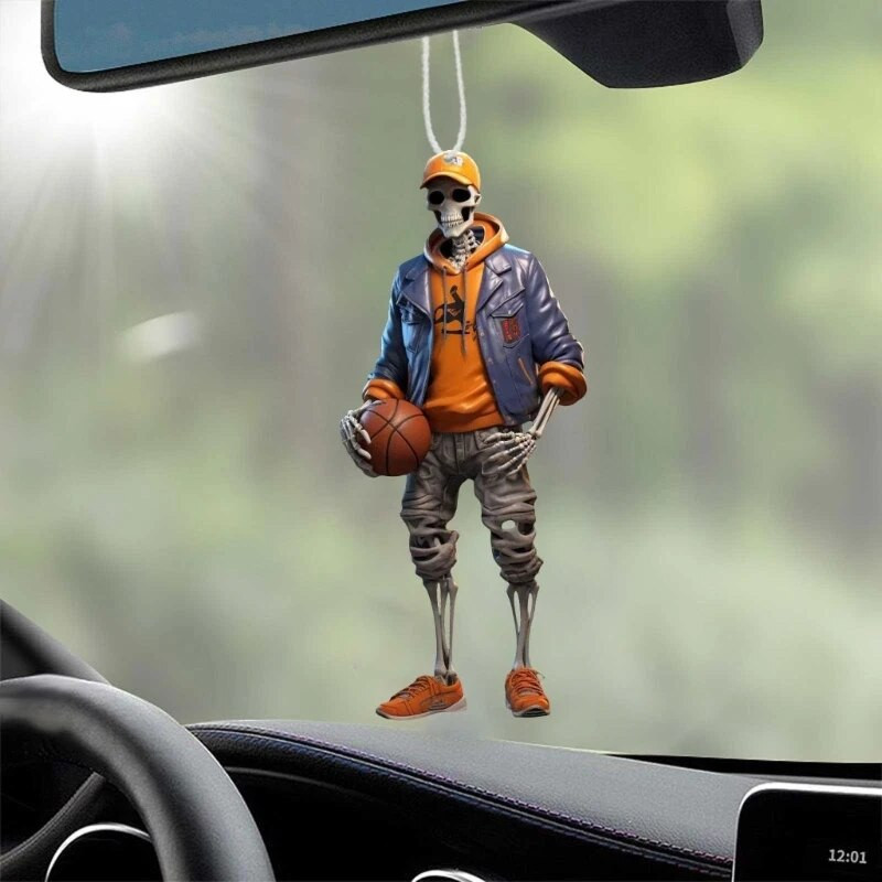 Lahedad luukere kujukesed Halloweeni Skuli ripatsiga autodekoratsioon Lahe Skuli kuju suur palli kaunistused lagi