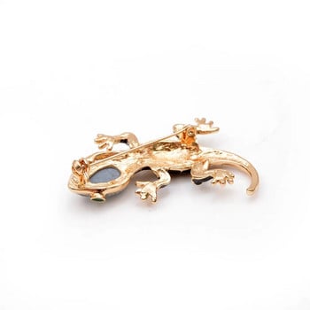 CINDY XIANG Crystal Lizard καρφίτσες για γυναίκες Χαριτωμένη μόδα Καρφίτσες ζώων Καλοκαιρινό στυλ Λαμπερά κοσμήματα Παιδικά αξεσουάρ Καλό δώρο