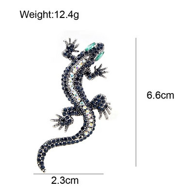 CINDY XIANG Crystal Lizard prossid naistele Armsad mood loomanõelad Suvised Säravad Ehted Laste Aksessuaarid Hea kingitus