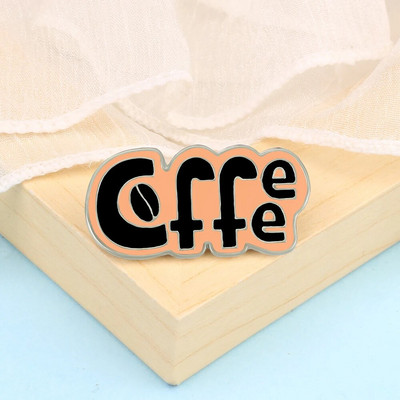 Coffee Collection Enamel Pin for Barista Vintage Rose Tea Latte Americano Prossid Kohvimasin Mini Kohviuba Märgi Ehted