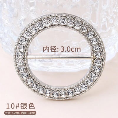 Marškinėliai Hem Mazguoti sagė Žiedas Drabužiai Aksesuarai Mados Perlas Juosmuo Metalinis Kampas Surištas Užsegimas Šilkinis Šalikas Marškinių sagtys