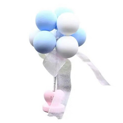 Autokaunistused Noogutav õhupall Auto armatuurlaua sisekujundus Kevadel raputavad peaga mänguasjad Bobbleheadi roosad autotarvikud, tüdrukud, kingitused