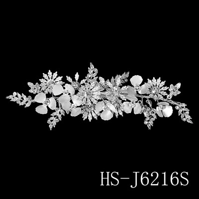 Αξεσουάρ για τα μαλλιά νυφικού γάμου Χειροποίητα κλιπ μαλλιών με στρας Barrettes για γυναίκες Δώρο κοσμήματα για πάρτι για νύφη