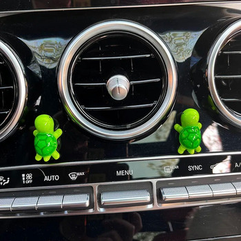 5 τμχ Διακοσμηση εσωτερικου αυτοκινητου Mini Turtle Χαριτωμένο μινιατούρα στολίδι Auto Ταμπλό Διακόσμηση καθρέφτη οπισθοπορείας Αξεσουάρ αυτοκινήτου