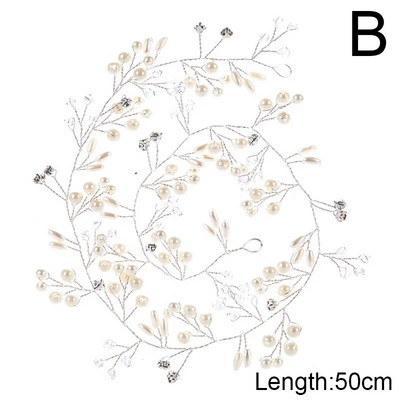 Pulmakristallpärlitest peapael Pruudi viinapuu juuste aksessuaarid Kroonipeakate Naiste juuksevöö kaunistused Käsitsi valmistatud peakatte ehted