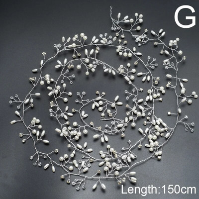 Pulmakristallpärlitest peapael Pruudi viinapuu juuste aksessuaarid Kroonipeakate Naiste juuksevöö kaunistused Käsitsi valmistatud peakatte ehted