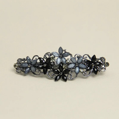 Uus Korea versioon kristalllilledest kevadjuuksenõelast elegantsest kivist metsiku hobusesaba juuksenõelaga naiste juuksenõeladest