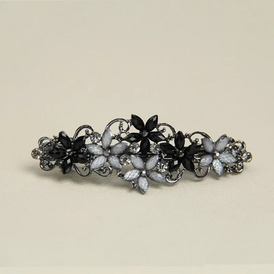 Uus Korea versioon kristalllilledest kevadjuuksenõelast elegantsest kivist metsiku hobusesaba juuksenõelaga naiste juuksenõeladest