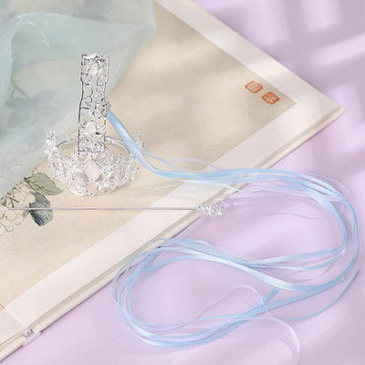 Hiina juuksenõelad Klambrid Retro hobusesaba kukliga juuksehoidja kullast hõbedast värvi metallist pärlitest kroontiaara naistele meestele pikkade juustega ehted