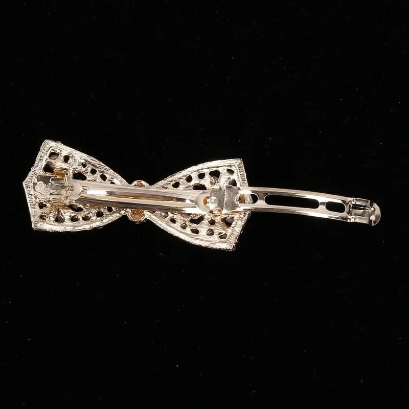 Delysia King naistele Trendikas pärlvibu juuste aksessuaarid Tüdrukutele Kõrgekvaliteediline Grace Temperament Crystal Inlay Horsetail Clip