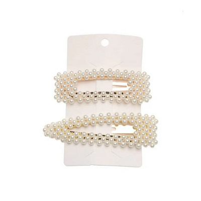 5Pcs/Set modne biserne ukosnice za ukosnice s gumbima za žene Sweet Pearl ukosnice za kosu Nakit Lady Barrette Stick