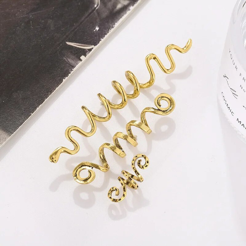 Viking Celtic Knot Juuksevõlusid Naiste Madukujuline ripats Iirimaa Juuksed Ehted Rastalukk Aksessuaarid Patsid Kaunistus Peakatted