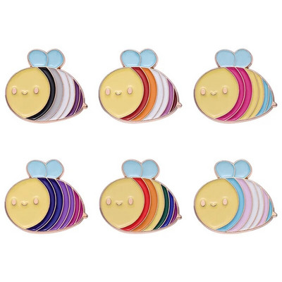 LGBT geikomplekt Armastus vikerkaar emailiga nööpnõel Loomad Südamemärk Mood Rõivad Ehted Hulgimüük Metallist pross Revääritarvikud