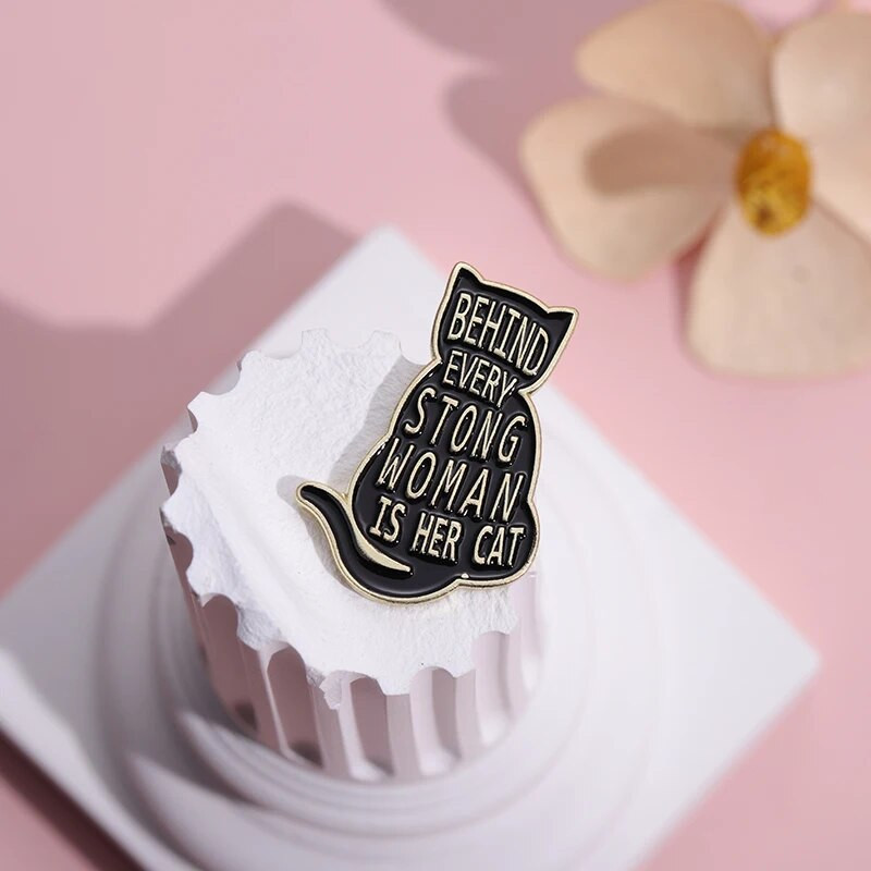 I`AM SO PURRRFECT Enamel Pins Kohandatud Love Cat Pere Prossid Revääri märgid Loomade ehted Kingitus lastele Sõbrad