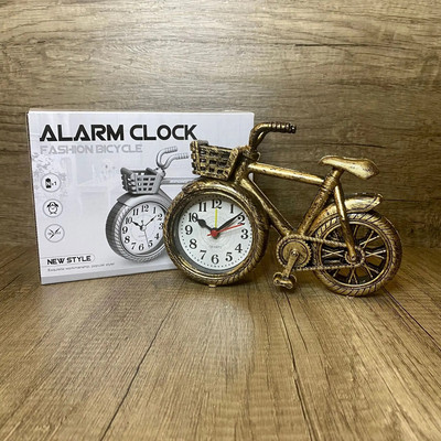 Δημιουργικό Ρετρό Ξυπνητήρι Ποδήλατο Γραφείο Κομοδίνο Τραπέζι Σαλόνι Ρολόι σπιτιού Δώρα Χειροτεχνίες