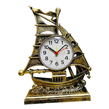 Επιτραπέζιο Ρολόι Διακόσμηση σπιτιού Στολίδι Ιστιοπλοϊκό ειδώλιο Ξυπνητήρι Επιτραπέζια ρολόγια για