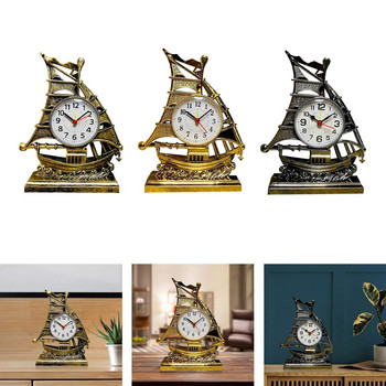 Επιτραπέζιο Ρολόι Διακόσμηση σπιτιού Στολίδι Ιστιοπλοϊκό ειδώλιο Ξυπνητήρι Επιτραπέζια ρολόγια για