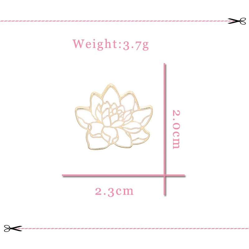 Buddhism White Lotus Flower Emeal Pin Floral Plant καρφίτσες Τζιν Παλτό Σακίδιο πλάτης Καρφίτσα πέτου Ανδρικά Γυναικεία Σήμα Ιαπωνικό Δώρο κοσμήματος