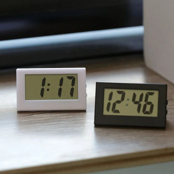 Μίνι LCD ψηφιακό επιτραπέζιο ταμπλό Επιτραπέζιο ρολόι γραφείου οικιακού γραφείου Ξυπνητήρι Αθόρυβο ηλεκτρονικό ρολόι Δώρα για μαθητές