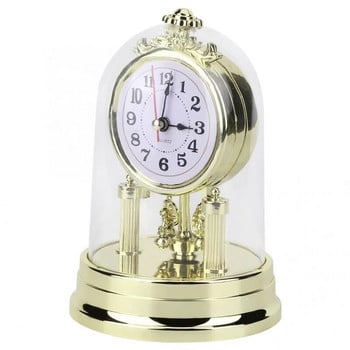 Σίγαση επιτραπέζιου ρολογιού γραφείου Επιτραπέζιο ρολόι σε ευρωπαϊκό ρετρό στυλ Ρολόι σαλονιού αντίκα διακόσμηση σπιτιού
