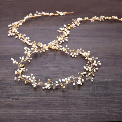 Pearl Crystal Pulma Juuksekammid Juukseaksessuaarid Pruudimoe peapaelad Naiste Pruudi Juuksekaunistused Ehted