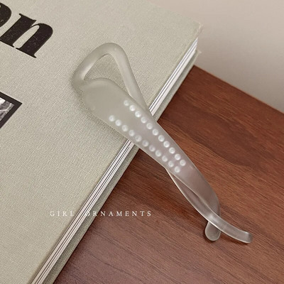 Korejske modne biserne kopče za kosu za žene Djevojke Elegantna metalna geometrijska ukosnica Ukosnica za čeljust Dodaci za kosu u repu