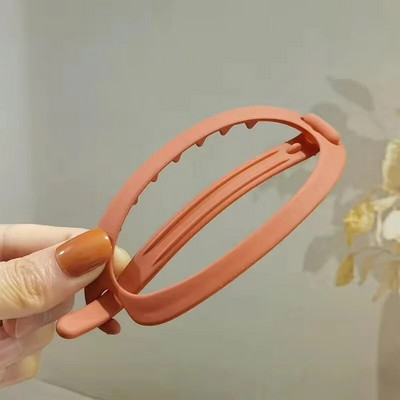 Korejske modne biserne kopče za kosu za žene Djevojke Elegantna metalna geometrijska ukosnica Ukosnica za čeljust Dodaci za kosu u repu