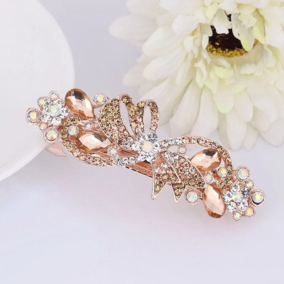 Modna šarena proljetna ukosnica Ukosnica za žene Dame Sjajni svadbeni nakit od kristalnog kamenčića Ukosnica u korejskom stilu