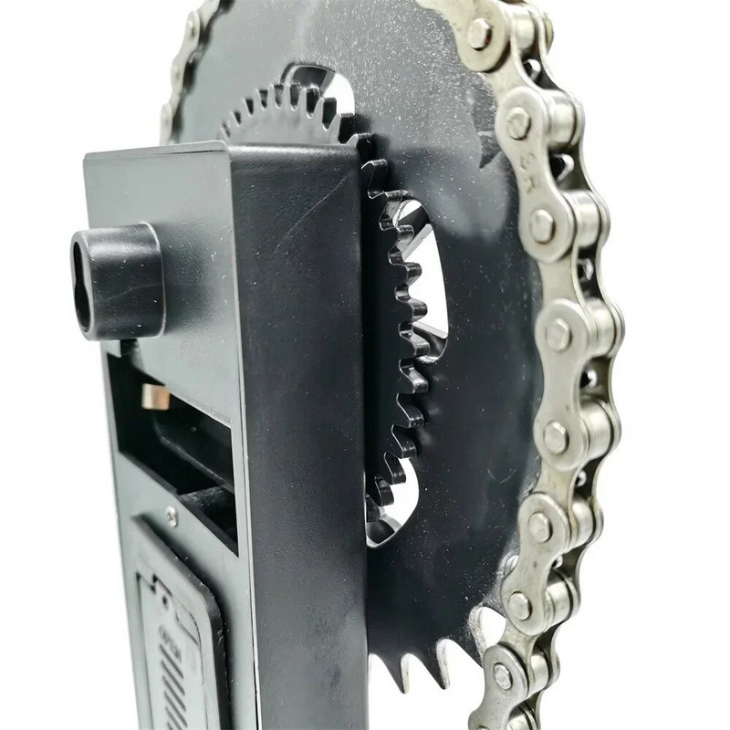 Vintage kett pöörlev hammasratas lauaarvuti kell Retro käsitööehted Kingitused restoranile kodukontori loominguline taimeri kaunistus