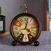 1 tk vaikne akukellaga töötav Wake Up vanaaegne kvarts Magamistuba öövalgusti disain Analoogne tiksuv äratus voodi kõrval põhjamaise sisekujundusega