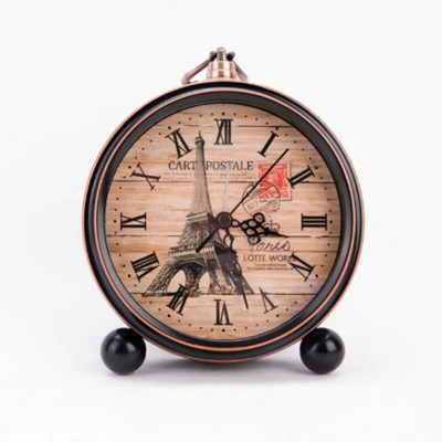 1 tk vaikne akukellaga töötav Wake Up vanaaegne kvarts Magamistuba öövalgusti disain Analoogne tiksuv äratus voodi kõrval põhjamaise sisekujundusega