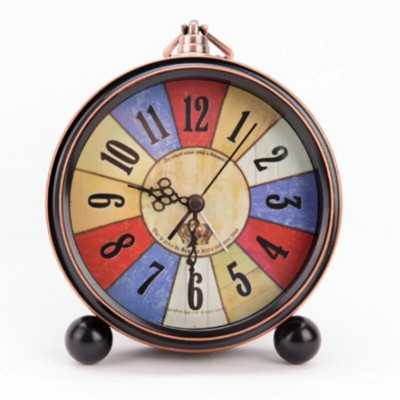 1 tk vaikne akukellaga töötav Wake Up vanaaegne kvarts Magamistuba öövalgusti disain Analoogne tiksuv äratus voodi kõrval põhjamaise sisekujundusega