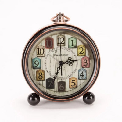 1 tk vaikne akukellaga töötav Wake Up vanaaegne kvarts Magamistuba öövalgusti disain Analoogne tiksuv äratus voodi kõrval põhjamaise sisekujundusega