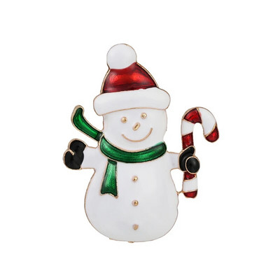 Jõulupuu prossid naistele Mehed Naine Rhinestone Jõulud emailiga punane müts ja kindad nööpnõelad Moeehted Talvemantel Müts Prossid