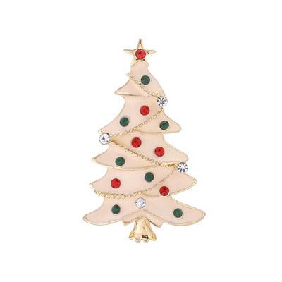 Jõulupuu prossid naistele Mehed Naine Rhinestone Jõulud emailiga punane müts ja kindad nööpnõelad Moeehted Talvemantel Müts Prossid