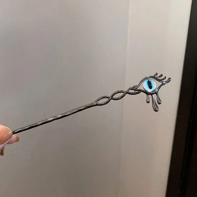 Vintage Rose Hair Sticks Plaukų drabužiai moterims Paprasta Gėlė Juoda Raudona Plaukų segtukai Plaukų lazdelės Diskinės plaukų lazdelės Galvos apdangalai Papuošalai