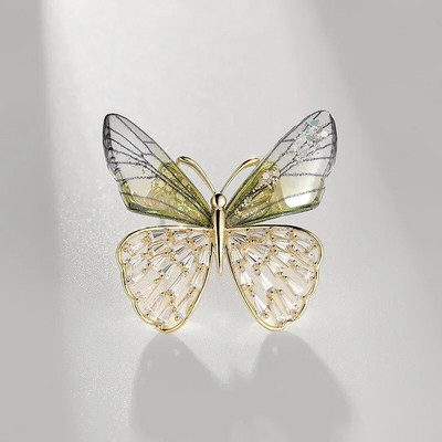 2023. aasta vanaaegne naiste kristallprossid Dragonfly märginõel, tsirkoonist elegantne salli krae nööpnõelad pulmade kontoripeo ehted, kingitus