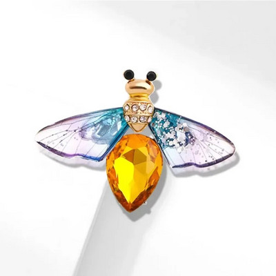 2023. aasta vanaaegne naiste kristallprossid Dragonfly märginõel, tsirkoonist elegantne salli krae nööpnõelad pulmade kontoripeo ehted, kingitus