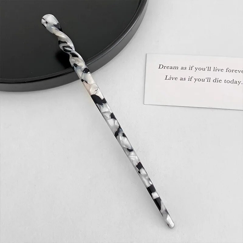 Uued Hiina stiilis juuksepulgad Vintage atsetaatvaigust söögipulk Naiste juuksenõelad Kinnitusnõelad Peakatted Pulmaehted Aksessuaarid 2022