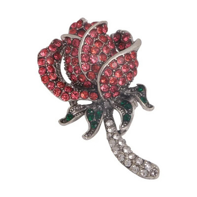 Ženski Elegantni veliki puni kristalni cvijet Luksuzni broševi Bedževi Dama Ležerna zabava Banket Sjajni butik igle Dodaci Corsage