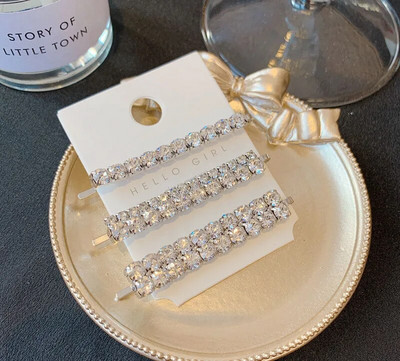 Super Flash Rhinestone`i kombinatsioon Premium luksuslik juukseklambriga peakate naiste tüdrukutele, geomeetrilised stiilitarvikud 2020 trendikas