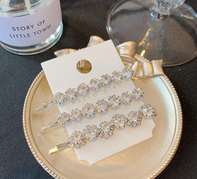 Super Flash Rhinestone`i kombinatsioon Premium luksuslik juukseklambriga peakate naiste tüdrukutele, geomeetrilised stiilitarvikud 2020 trendikas