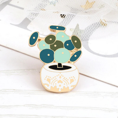 Crazy Plant Lady Prossid Rohelised sukulendid Aaloe Potitaimed Emaili Märg Loov Multifilmi Kott Seljakott Reväärinõelad Ehted Kingitus