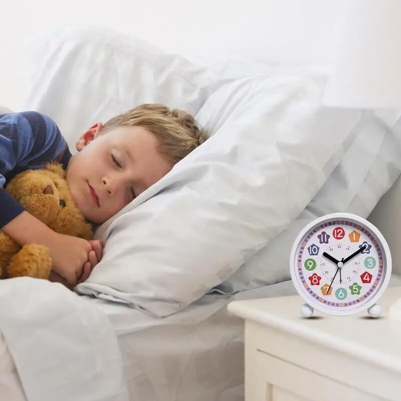 Sat za učenje za djecu Analogna budilica za djecu Vrijeme Zidni dekor za sobu za učenje Budilica za djecu Tinejdžeri Dječaci Djevojčice