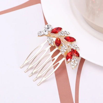 Kristalllehed Juuksenõelad Klambrid Kammid naistele Pruudijuuksed Ehted Pulmajuukseaksessuaarid Rhinestone`i peojuuksenõel Peakate