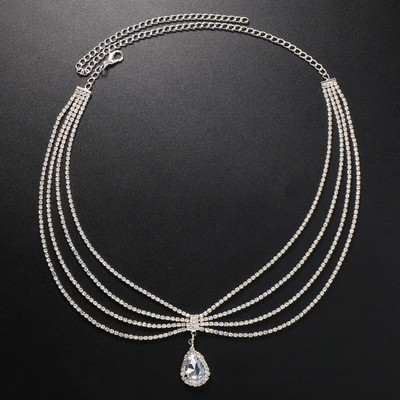 Stonefans Boho pruudi kivist peakett peapaelad naistele pulmaaksessuaarid Kristallist otsmikukett India juustest ehted