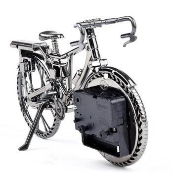 Δροσερό πολυτελές δημιουργικό ρετρό καινοτόμο μοντέλο ποδηλάτου Ξυπνητήρι Γραφείο Διακόσμηση σπιτιού κρεβατοκάμαρας Βάση Ρολόι Δώρο