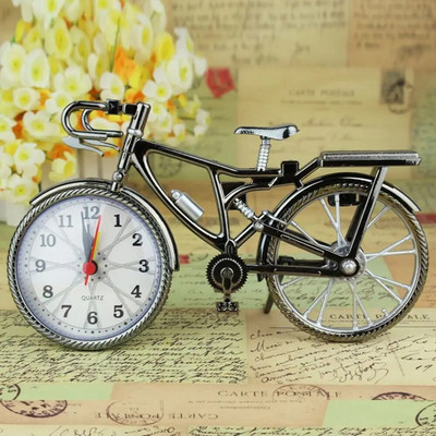 Cool Luxury Creative Retro Noutate Bicicletă Model Ceas Deşteptător Birou Acasă Dormitor Decorare Stand Ceas Cadou